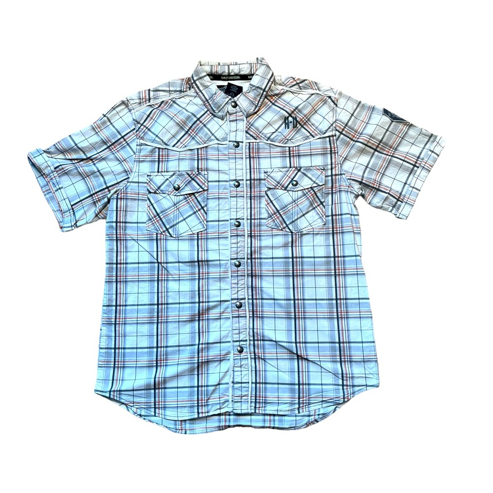 Harley Davidson Button Up